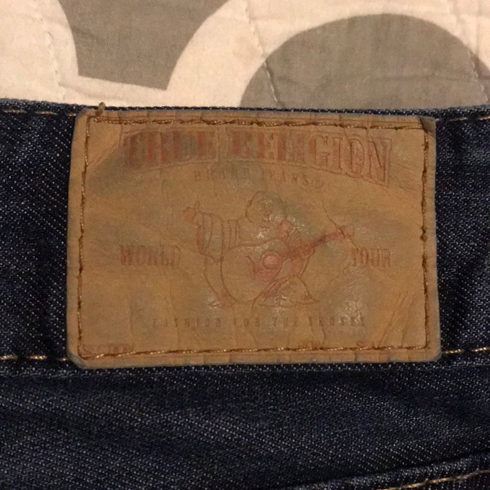 Boyfriend Style Crop True Religion Jeans